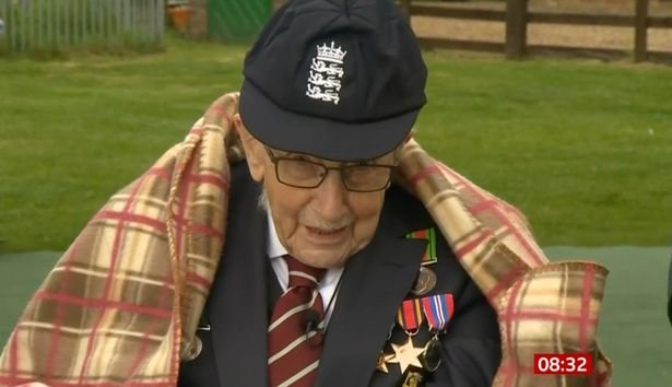 Captain Tom Moore made member of England cricket team