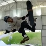 Brazilian skateboarder Gui Khury, 11, lands 1080 on vert ramp
