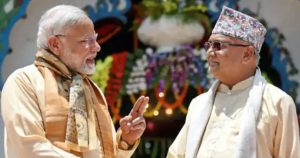 Controversial map strains the India Nepal relations