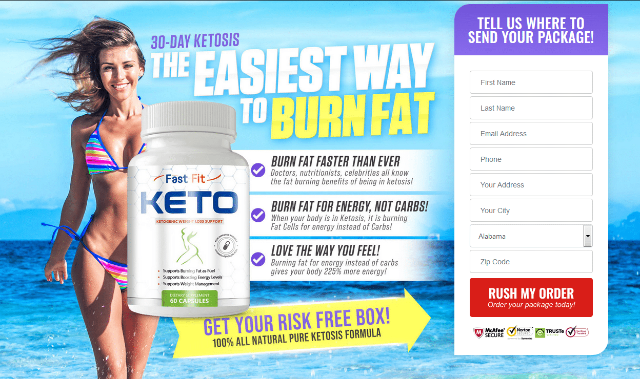 Fast Fit Keto : Advanced Thermogenic Fat Burner for Ketosis !