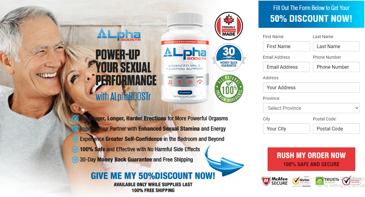 ALpha Boostr {Male Enhancement} –  ALphaBoostr Pill Reviews !