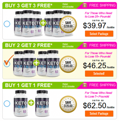Keto Advanced 1500 Review – Benefits, Ingredients, Price & Cost !
