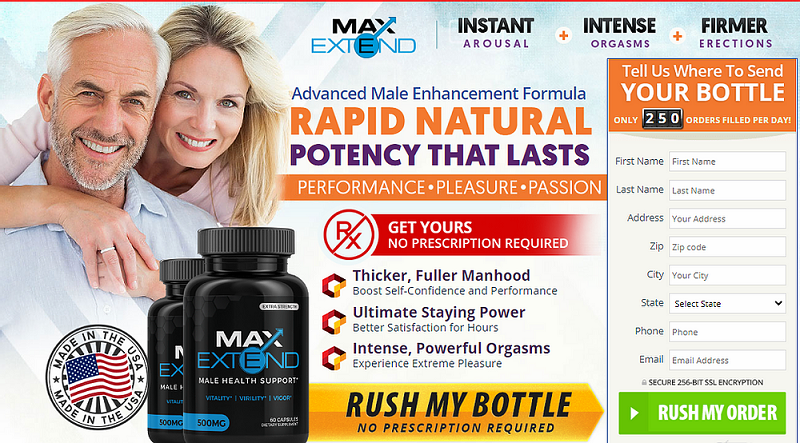 MaxExtend Male Enhance – May Help Support Improved Performance !