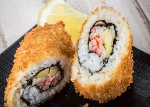 crunchy roll sushi