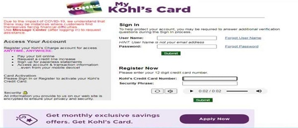 Mykohlscard com Review | What is the Kohl’s Card?