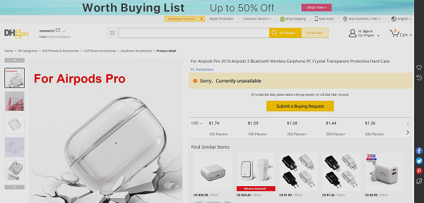 Dhgate Airpod Pros Review Is Dhgate Airpod Pros Authentic?