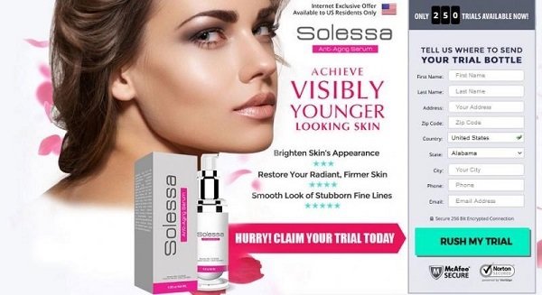 Solessa Serum : Try Glamour Official Site | Skin Care Formula