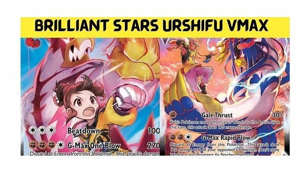 Brilliant Stars Urshifu Vmax {2022} Find What It Includes
