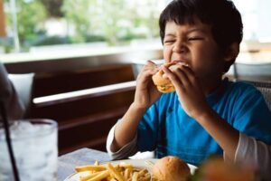 Eating Junk Food In Kids