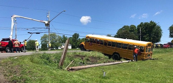 Ithaca School Bus Accident (March 2022) US 127 Crash Incident