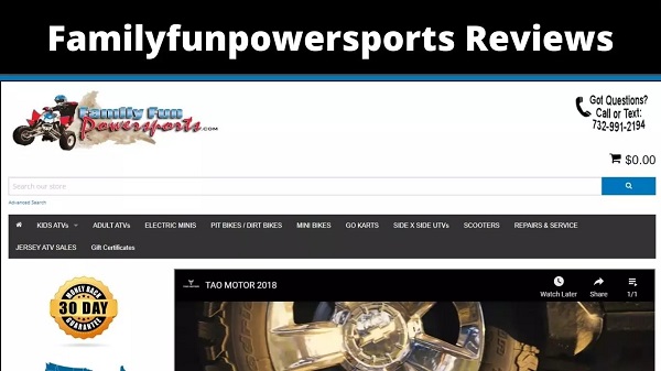 Familyfunpowersports Reviews {2022} Is This Legit or a Scam?