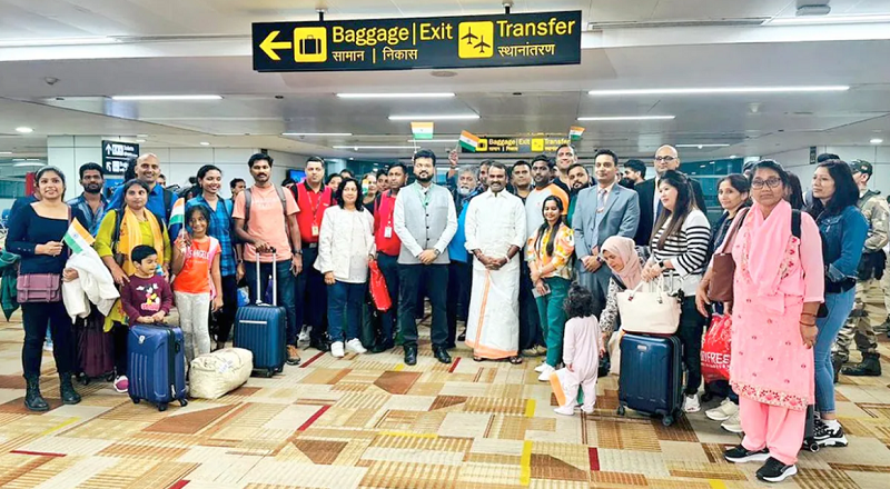 Operation Ajay: Arrival in Delhi with 286 Passengers, Including 18 Nepali Citizens