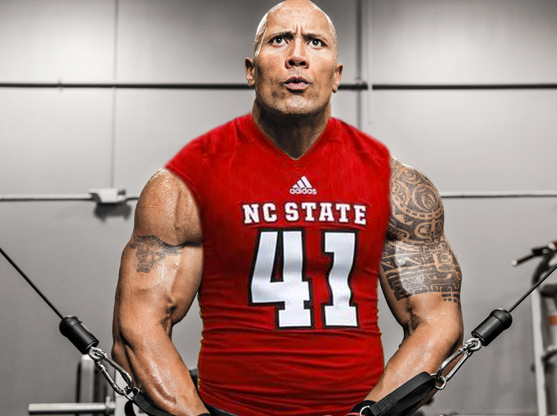 Did Dwayne Johnson Play in the NFL