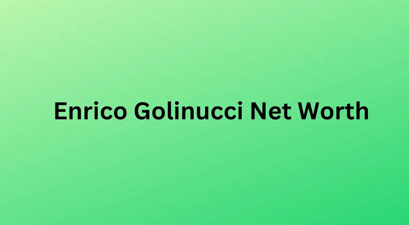 Enrico Golinucci Net Worth